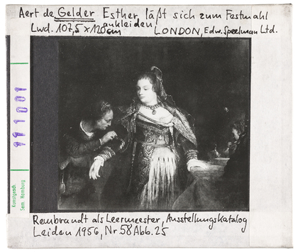 Vorschaubild Aert de Gelder: Esther lässt sich zum Festmahl ankleiden. London, Edw. Speelman Ltd. 